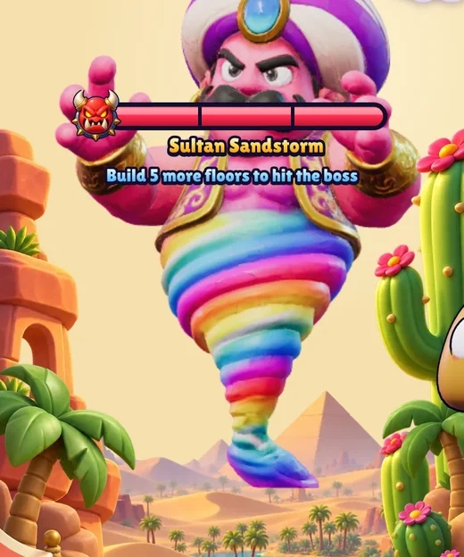 Sultan Sandstorm, the desert boss